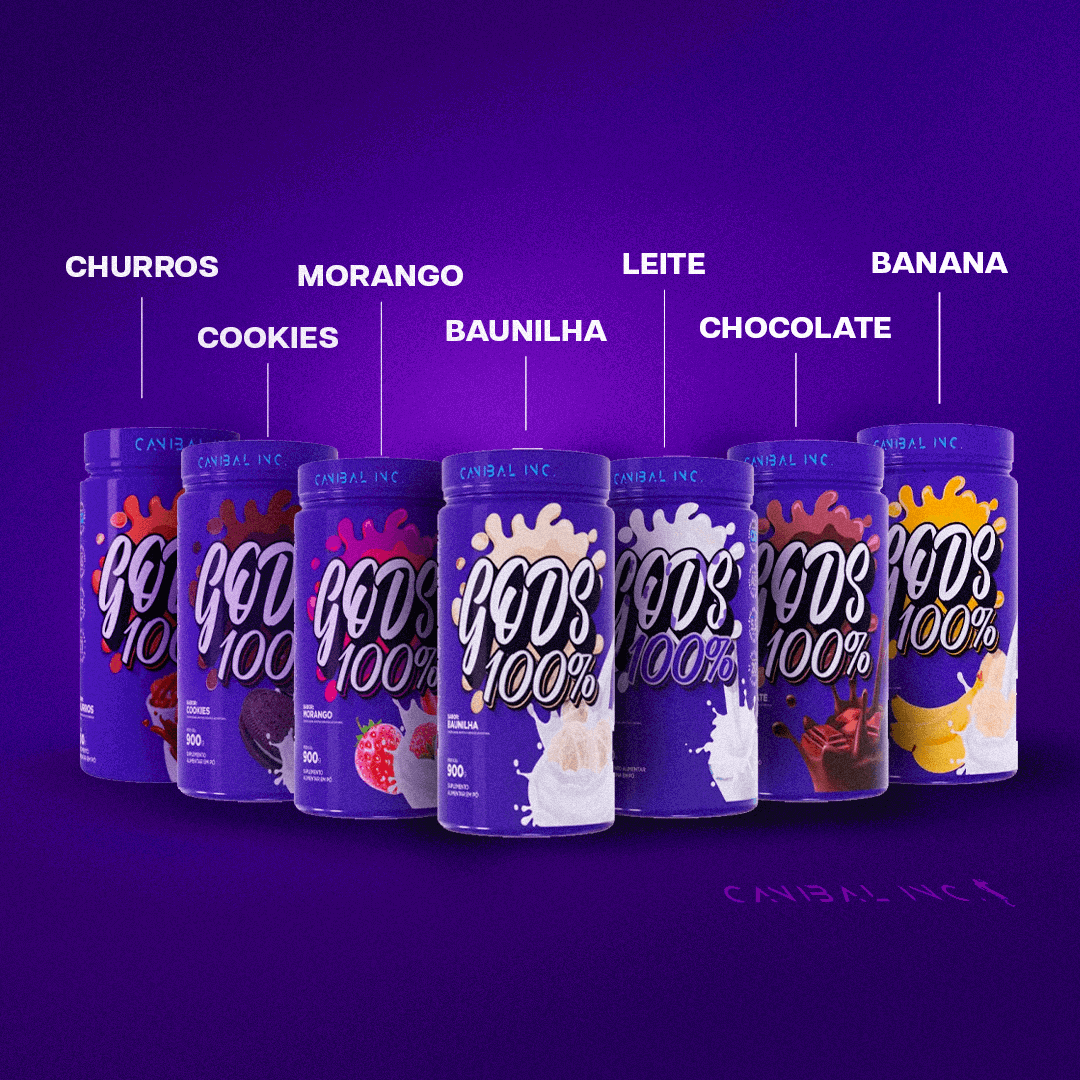 Canibal Inc Gods 100% Whey pote