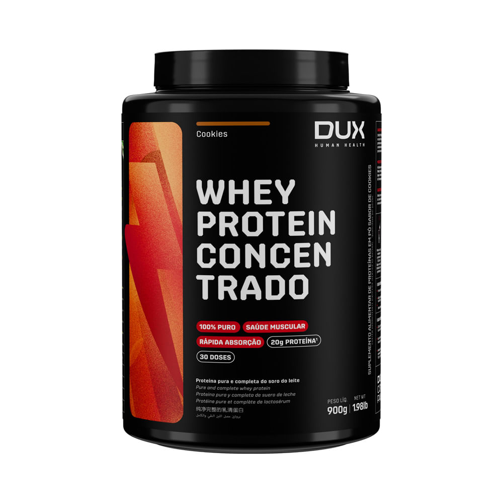 DUX Whey Protein Concentrado 900g