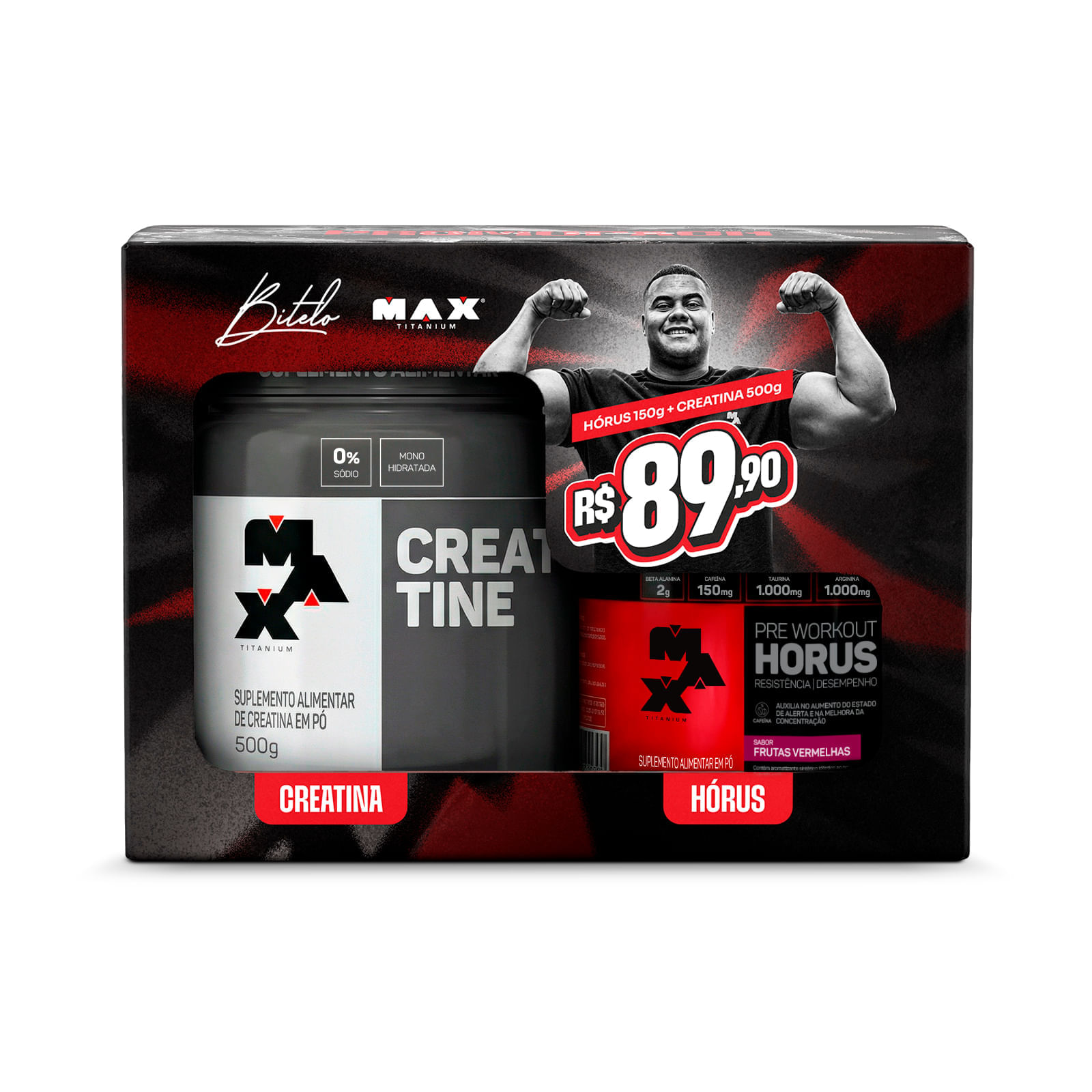 Max Titanium Creatine 500g